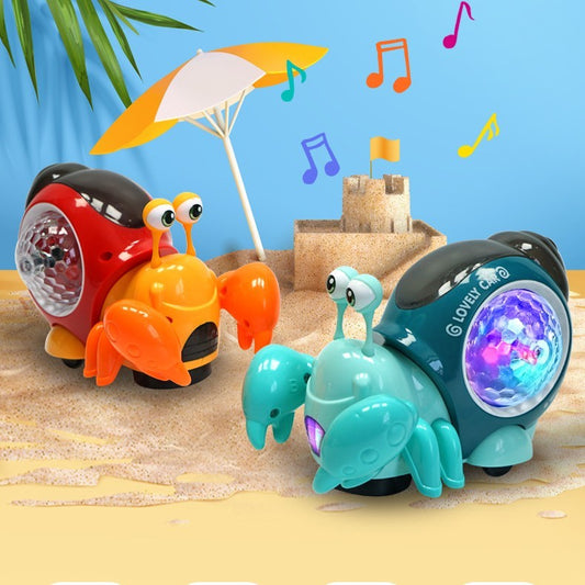 Electric Sound-Light Universal Hermit Crab Toy - My Store