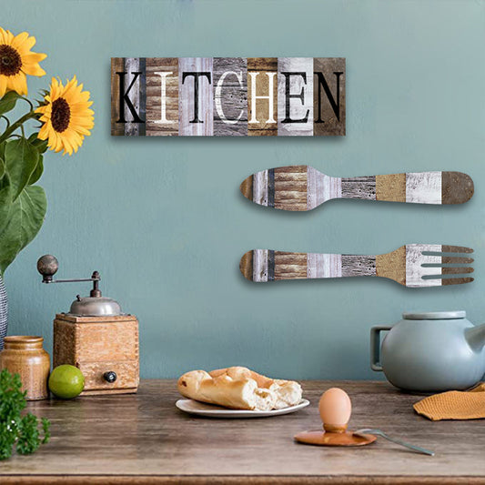 Kitchen Wooden Sign Home Decor - My Store